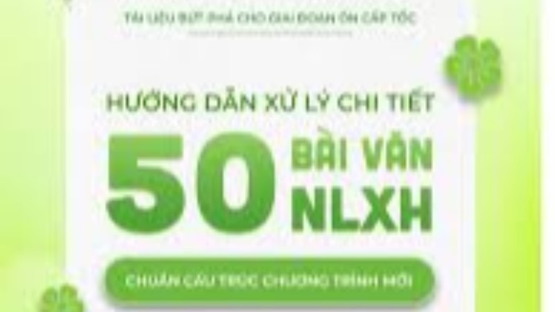 Chuyên đề Nghị luận xã hội lớp 11 - 50 đề bài