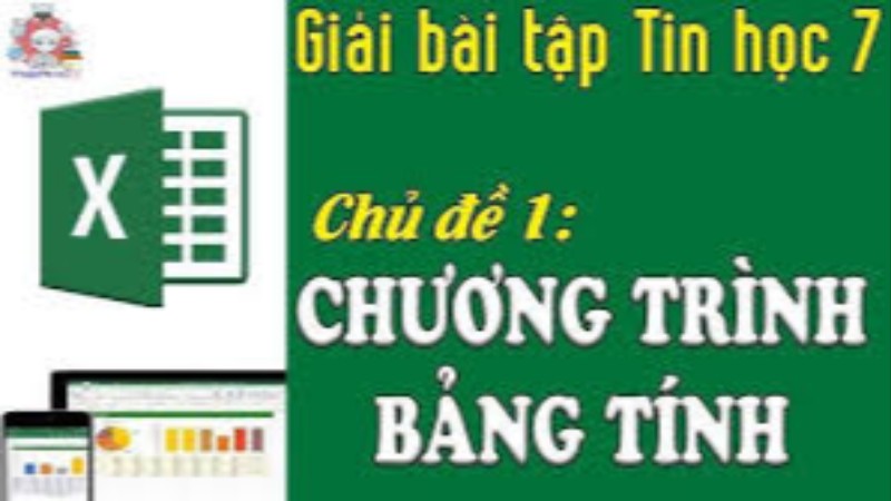 Excel cơ bản - Bài tập Tin học 7