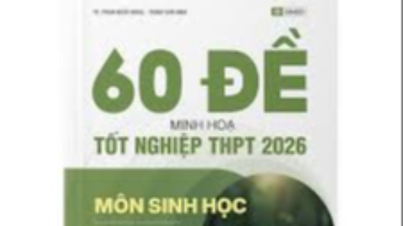 Đề minh họa THPTQG 2026 môn Sinh học