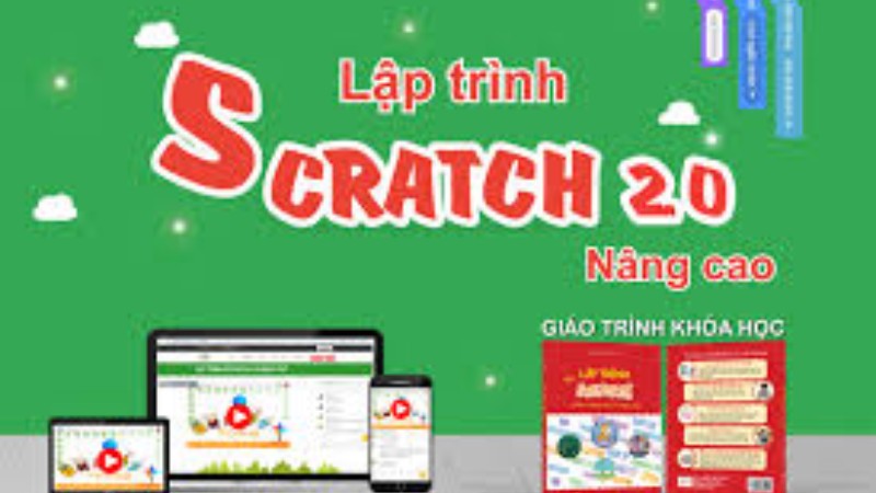 Scratch nâng cao - 20 dự án Tin học 8
